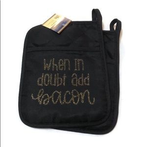 2-pk Silicone Potholder Mittens